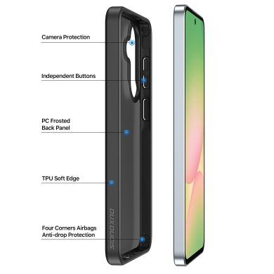 Захисний чохол DUX DUCIS Yind Series для Samsung Galaxy A37 (A376) / A36 (A366) / A56 (A566) - Black