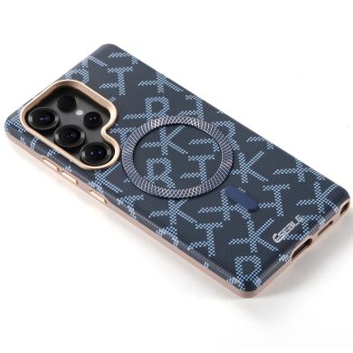 Захисний чохол ESEBLE Letter Pattern Magnetic для Samsung Galaxy S26 Ultra (S948) - Sapphire