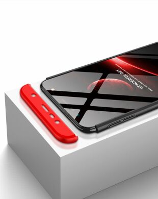 Защитный чехол GKK Double Dip Case для Samsung Galaxy J4+ (J415) - Black / Red