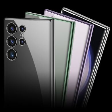 Защитный чехол GKK Space Frame для Samsung Galaxy S23 Ultra (S918) - Purple