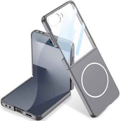 Защитный чехол GKK UltraThin Magnetic для Samsung Galaxy Flip 7 - Grey