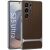 Защитный чехол GKK Woven Pattern для Samsung Galaxy S25 Ultra (S938) - Coffee