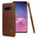 Захисний чохол IMAK Leather Series для Samsung Galaxy S10 Plus (G975) - Brown