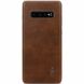 Захисний чохол IMAK Leather Series для Samsung Galaxy S10 Plus (G975) - Brown