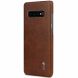 Захисний чохол IMAK Leather Series для Samsung Galaxy S10 Plus (G975) - Brown