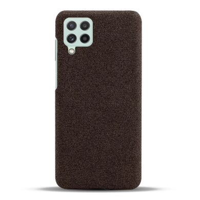 Защитный чехол KSQ Cloth Style для Samsung Galaxy A22 (A225) - Coffee