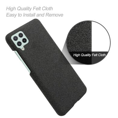 Защитный чехол KSQ Cloth Style для Samsung Galaxy A22 (A225) - Black