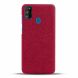 Защитный чехол KSQ Cloth Style для Samsung Galaxy M30s (M307) / Galaxy M21 (M215) - Red. Фото 2 из 6