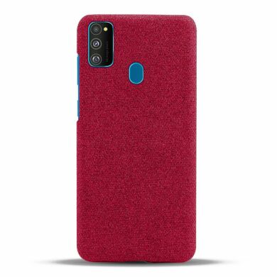 Защитный чехол KSQ Cloth Style для Samsung Galaxy M30s (M307) / Galaxy M21 (M215) - Red