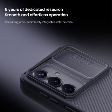 Захисний чохол NILLKIN CamShield Pro (Clear Version) для Samsung Galaxy S26 - Black