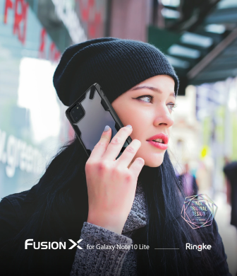 Защитный чехол RINGKE Fusion X для Samsung Galaxy Note 10 Lite (N770) - Black
