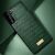Захисний чохол SULADA Crocodile Style для Samsung Galaxy S21 (G991) - Green