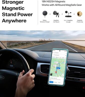 Защитный чехол TORRAS Ostand Q3 Air для Samsung Galaxy S26 Ultra - Dark Purple