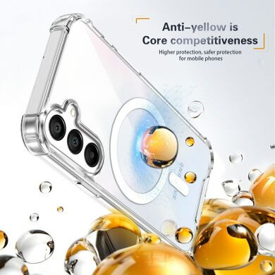 Захисний чохол UniCase AirBag Flow MagSafe для Samsung Galaxy А18 / Galaxy A26 (A266) / Galaxy A17 (A176) - Transparent
