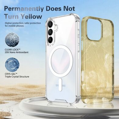 Захисний чохол UniCase AirBag Flow MagSafe для Samsung Galaxy А18 / Galaxy A26 (A266) / Galaxy A17 (A176) - Transparent