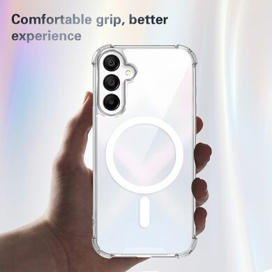 Захисний чохол UniCase AirBag Flow MagSafe для Samsung Galaxy А18 / Galaxy A26 (A266) / Galaxy A17 (A176) - Transparent