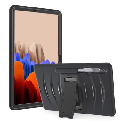 Захисний чохол UniCase Bravo Series для Samsung Galaxy Tab S7 Plus (T970/975) / S8 Plus (T800/806) - Black