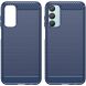 Защитный чехол UniCase Carbon для Samsung Galaxy M15 (M156) - Blue. Фото 2 из 8