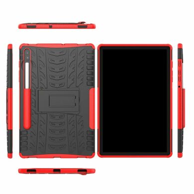 Захисний чохол UniCase Combo для Samsung Galaxy Tab S6 (T860/865) - Red