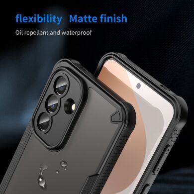 Захисний чохол UniCase Falcon Frame для Samsung Galaxy A57 (A576) - Black