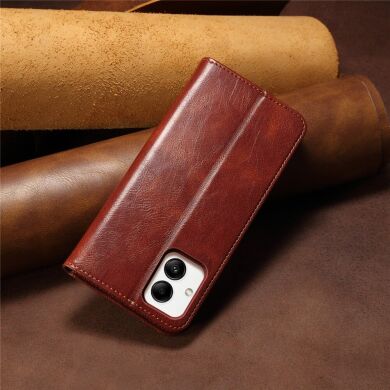 Защитный чехол UniCase Leather Wallet для Samsung Galaxy A07 (A075) - Brown