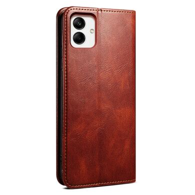 Защитный чехол UniCase Leather Wallet для Samsung Galaxy A07 (A075) - Brown