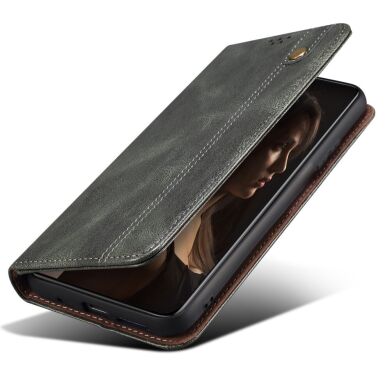 Захисний чохол UniCase Leather Wallet для Samsung Galaxy S25 Ultra (S938) - Green