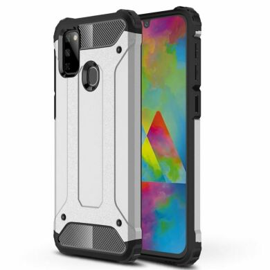 Захисний чохол UniCase Rugged Guard для Samsung Galaxy M30s (M307) / Galaxy M21 (M215) - Silver