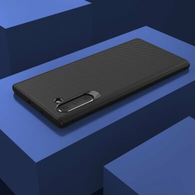 Защитный чехол UniCase Twill Soft для Samsung Galaxy Note 10 (N970) - Black