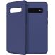 Защитный чехол UniCase Twill Soft для Samsung Galaxy S10 Plus (G975) - Blue. Фото 3 из 10
