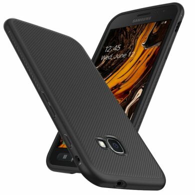 Защитный чехол UniCase Twill Soft для Samsung Galaxy Xcover 4s (G398) - Black