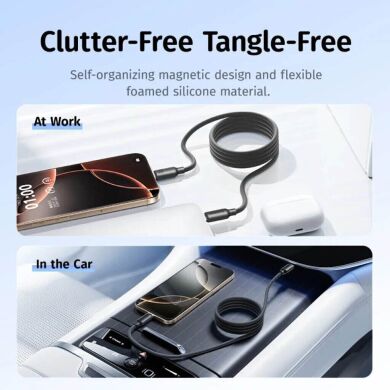 Кабель Baseus Foamed Silicone USB to Type-C (100W, 1m) E0426800 - Black