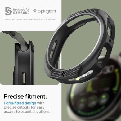 Защитный чехол Spigen (SGP) Liquid Air Case для Samsung Galaxy Watch 8 (44mm) ACS09839 - Matte Black