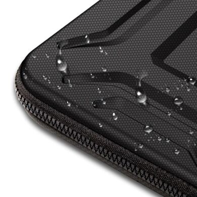 Универсальный чехол Tech-Protect Kevlar Pro для ноутбука диагональю 13–14 дюймов - Black