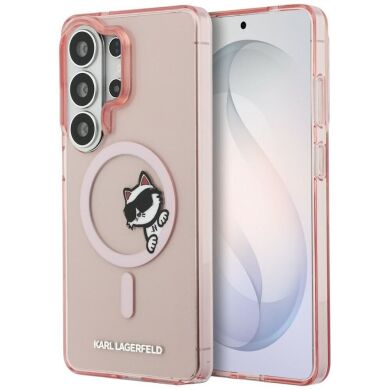 Защитный чехол Karl Lagerfeld IML Peekaboo MagSafe для Samsung Galaxy S26 Ultra (KLHMS26L6HCPSCP) - Pink