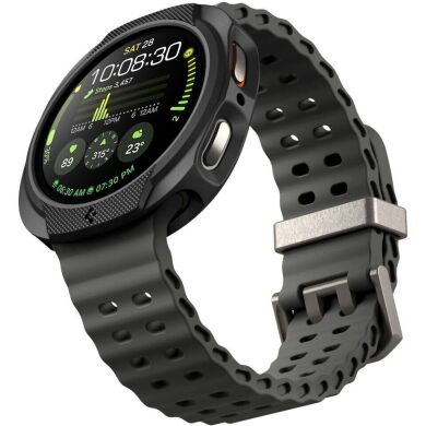 Защитный чехол Spigen (SGP) Liquid Air Case для Samsung Galaxy Watch 8 (44mm) ACS09839 - Matte Black