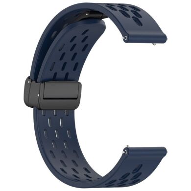 Ремінець Deexe Astra Strap для годинників з шириною кріплення 20мм - Midnight Blue
