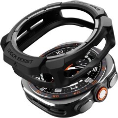 Захисний чохол Spigen Rugged Armor (FW) для Samsung Galaxy Watch Ultra 2 (ACS11611) - Matte Black