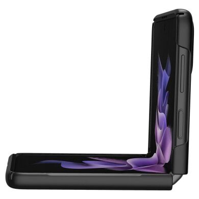 Защитный чехол Spigen (SGP) AirSkin для Samsung Galaxy Flip 3 - Black