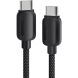 Кабель ESSAGER Breeze Type-C to Type-C (100W, 2m) EXCTT1-WLA01-P - Black. Фото 1 из 10