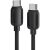 Кабель ESSAGER Breeze Type-C to Type-C (100W, 2m) EXCTT1-WLA01-P - Black