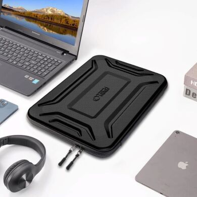 Универсальный чехол Tech-Protect Kevlar Pro для ноутбука диагональю 13–14 дюймов - Black