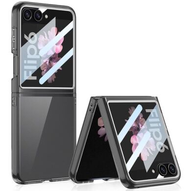 Захисний чохол GKK Translucent для Samsung Galaxy Flip 6 - Transparent Black