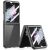 Защитный чехол GKK Translucent для Samsung Galaxy Flip 6 - Transparent Black