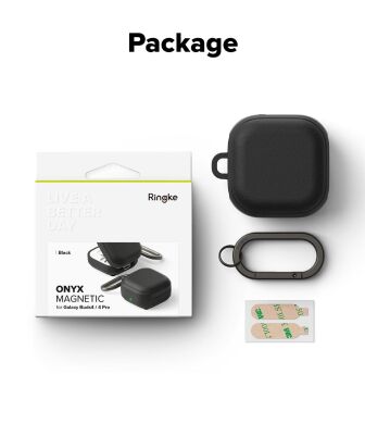Захисний чохол Ringke Onyx Magnetic для Samsung Galaxy Buds 4 / Buds 4 Pro (8800328816800) - Black