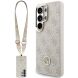 Чехол с ремешком Guess 4G Big Rhinestone Triangle Strap MagSafe для Samsung Galaxy S26 Ultra (S948) GUHMS26LP4G4DCSP - Pink. Фото 1 из 8