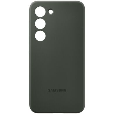 Захисний чохол Silicone Case для Samsung Galaxy S23 (S911) EF-PS911TGEGRU - Khaki