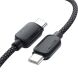 Кабель ESSAGER Breeze Type-C to Type-C (100W, 2m) EXCTT1-WLA01-P - Black. Фото 2 из 10