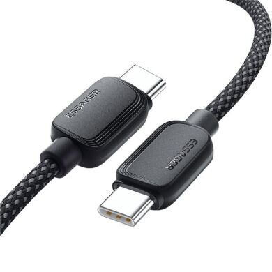 Кабель ESSAGER Breeze Type-C to Type-C (100W, 2m) EXCTT1-WLA01-P - Black