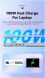 Кабель ESSAGER Breeze Type-C to Type-C (100W, 2m) EXCTT1-WLA02-P - White. Фото 3 из 9